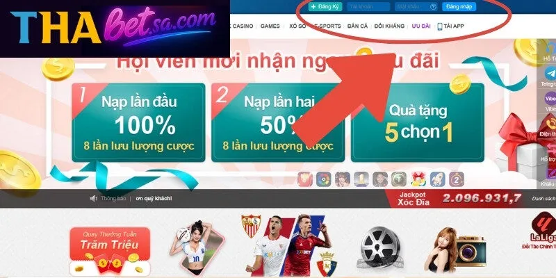 Đăng Nhập Thabet 1 Bắt buộc phải đáp ứng đủ điều kiện mới đăng nhập Thabet thành công