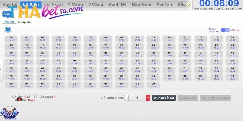 Dự đoán xổ số Thabet với cầu lô và bạc nhớ
