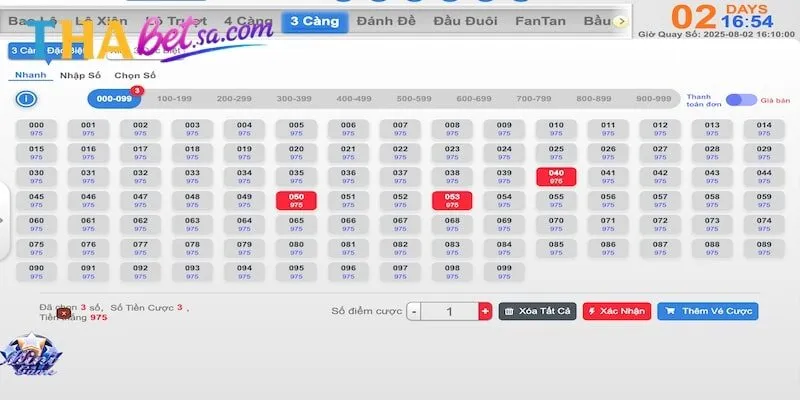 Theo dõi kết quả xổ số cực nhanh tại Thabet