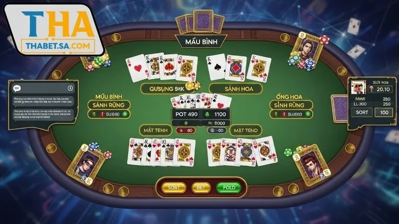 Kinh nghiệm chơi game bài Mậu Binh online